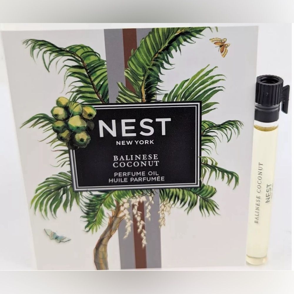 New! Nest Balinese Coconut Perfume Oil 1.5ml Sample